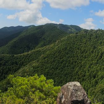 雌岳からの眺望は素晴らしかったです
