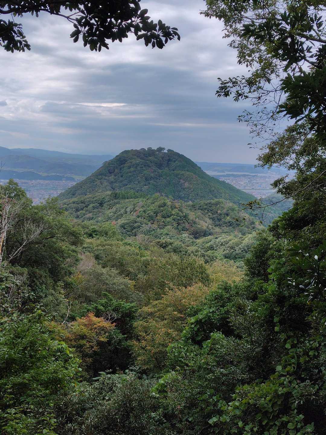 本陣山 往復コースの写真