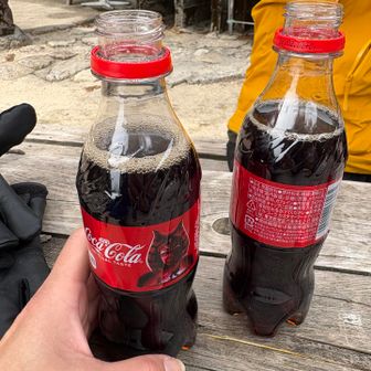 で、藤内小屋で、
コーラご馳走様でした✨✨