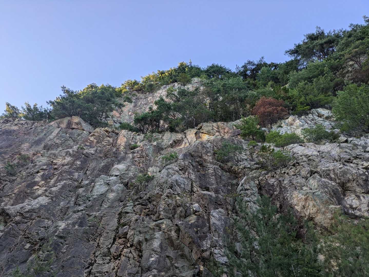 石戸山-頭光嶽 往復コースの写真