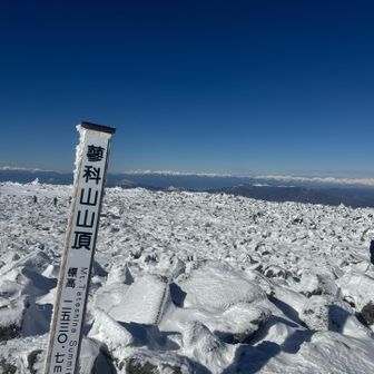 山頂からの北アルプス