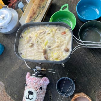 ごま豆乳うどん作りまーす♪