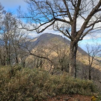 さっきまで居た岩岳⛰️
アップダウンが続きます😅