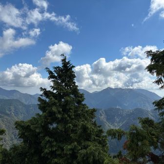 展望岩からの景色