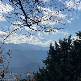 帰りは行きより姿を出してくれた🗻
なぜか黒っぽい…