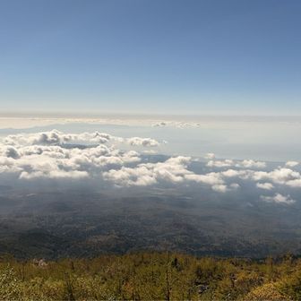 富士山の迫力を感じます