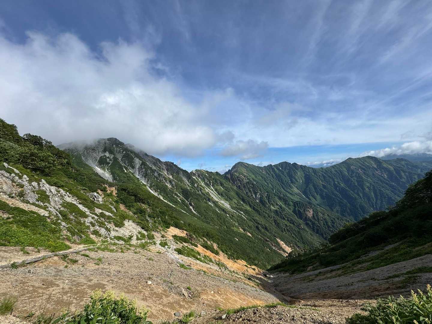再び針ノ木峠