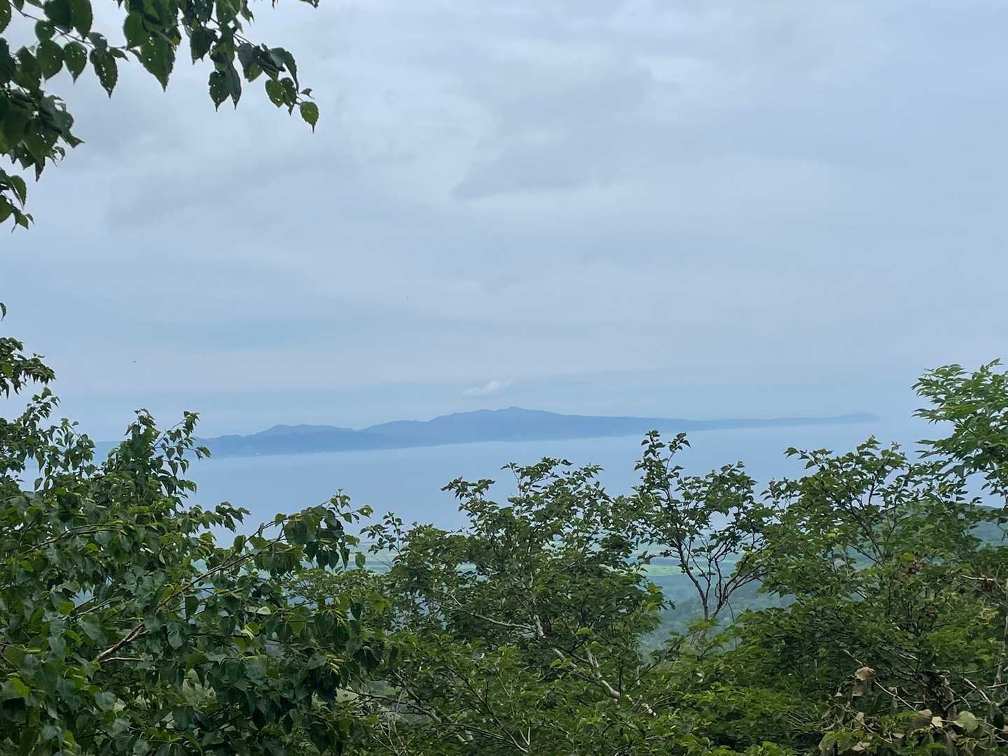 利尻北麓野営場登山口 往復コースの写真