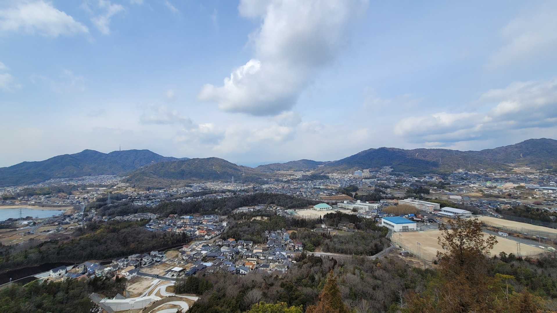 熊野の町が一望できます☺️