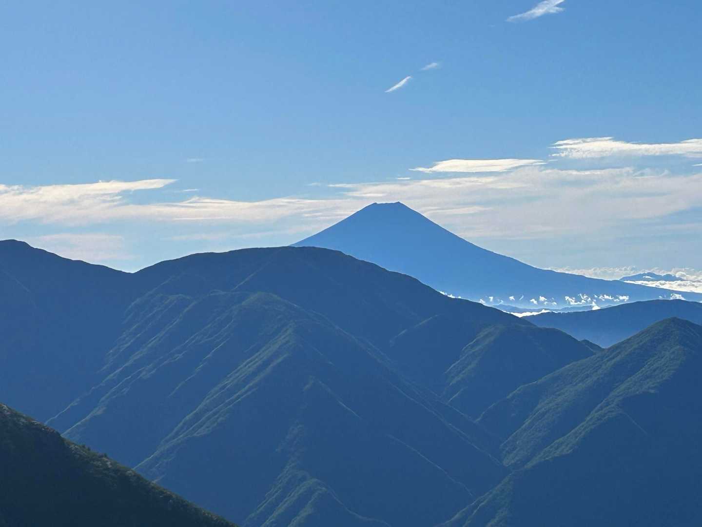 富士山、大きい。