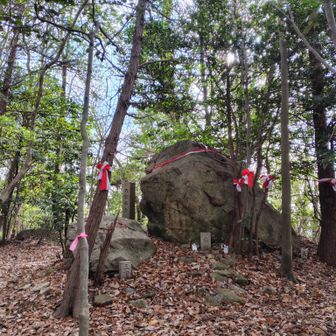 こっちも龍神様の岩のようです