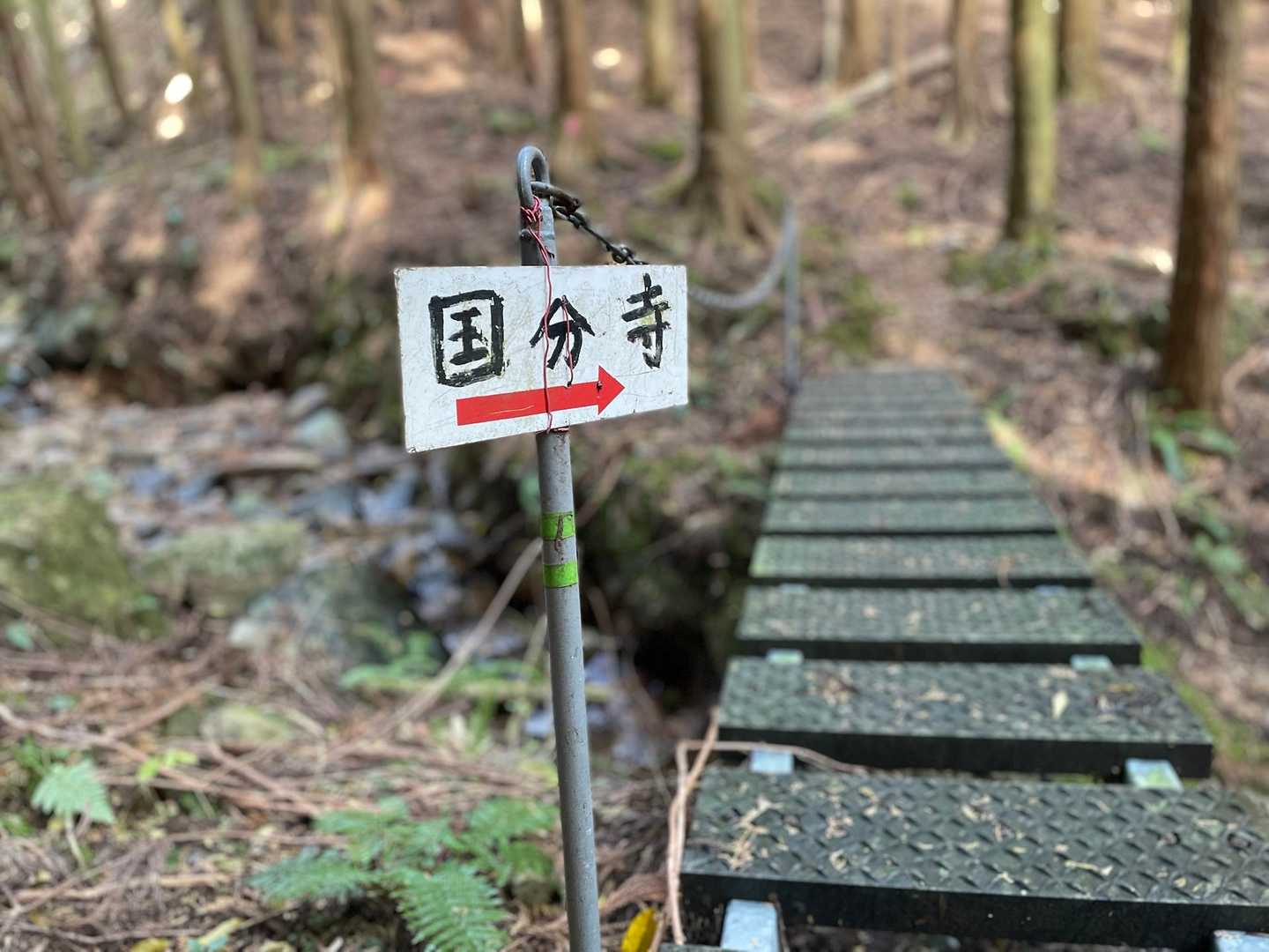 この橋が見えたらもうすぐ！