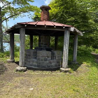 キャンプ場のかまどのようです！