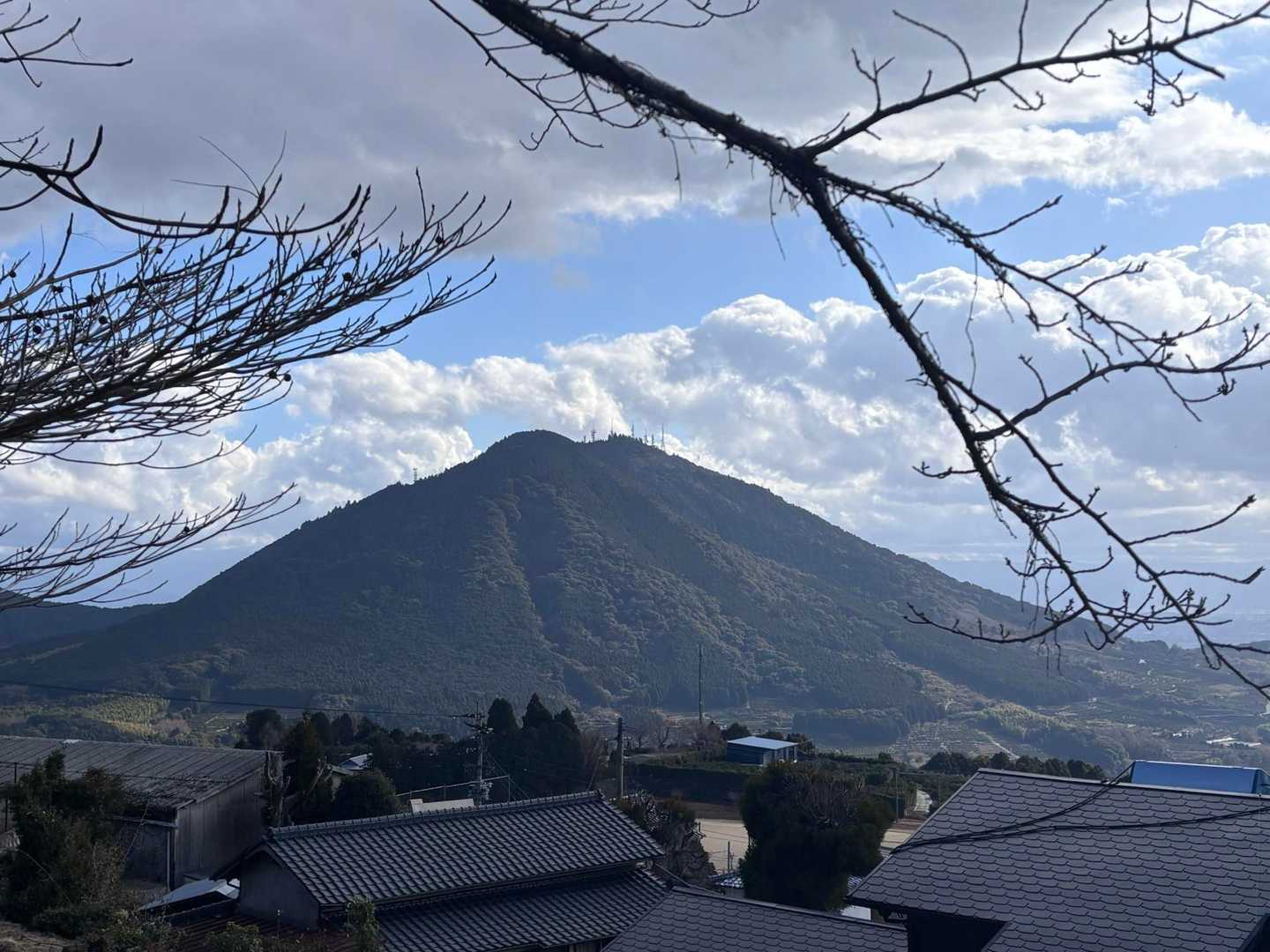 もうすぐ駐車場🅿️
望むは金峰山⛰️