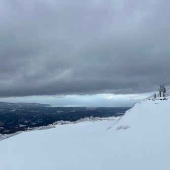 スカイラインの除雪はされてないなー