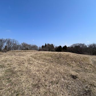 山頂は凸凹している
不思議

昔はここが秋遠足スポットだったような。
今は一つ森なのかなあ