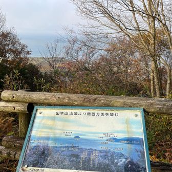 竹生島が見えます