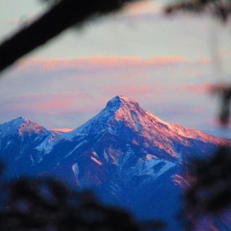 ファインダー越しの『まさに赤岳』