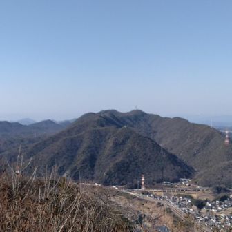天神山山頂より
各アル 稜線