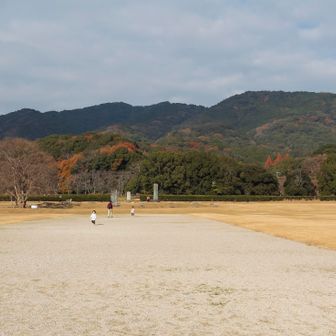 太宰府政庁跡。