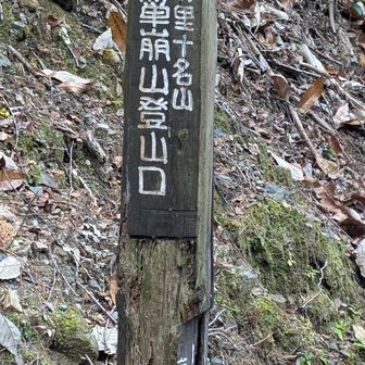 面白そうなお山の登山口発見！調べたらまずまずお散歩登山にピッタリやん、行ってみたいわ🥰