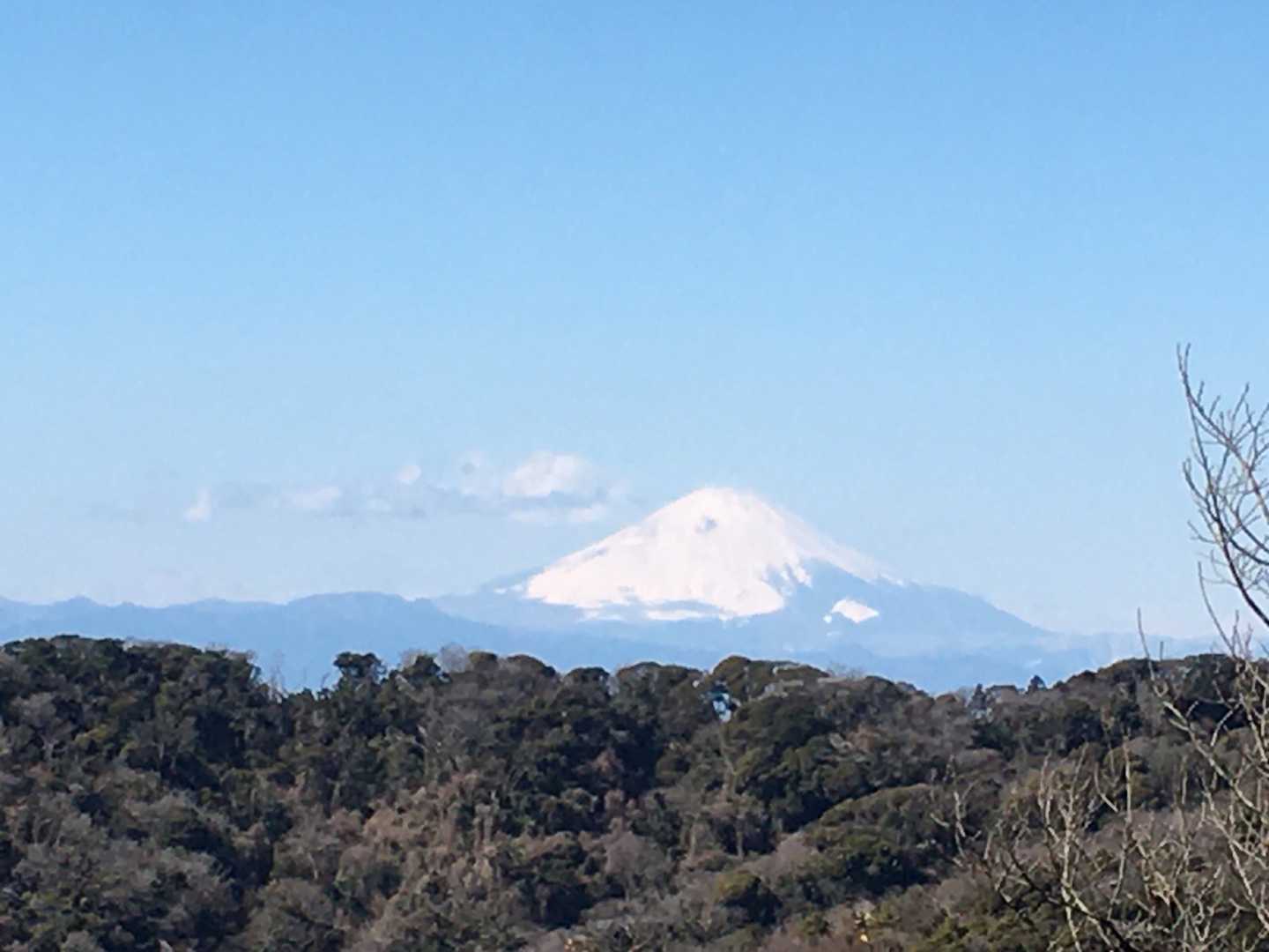 三浦富士から富士山