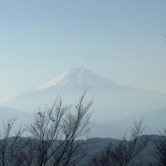 富士山、薄くなってきました