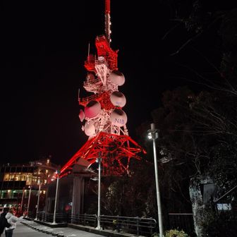 電波塔（テレビかな？）