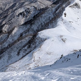 途中から下を撮ってみた‼️やべーとこだ😱