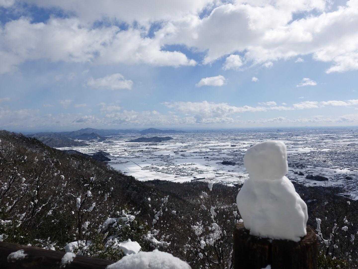 雪だるま☃️
ちょっといびつ😅