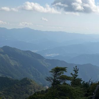 奥白髪山からの景色