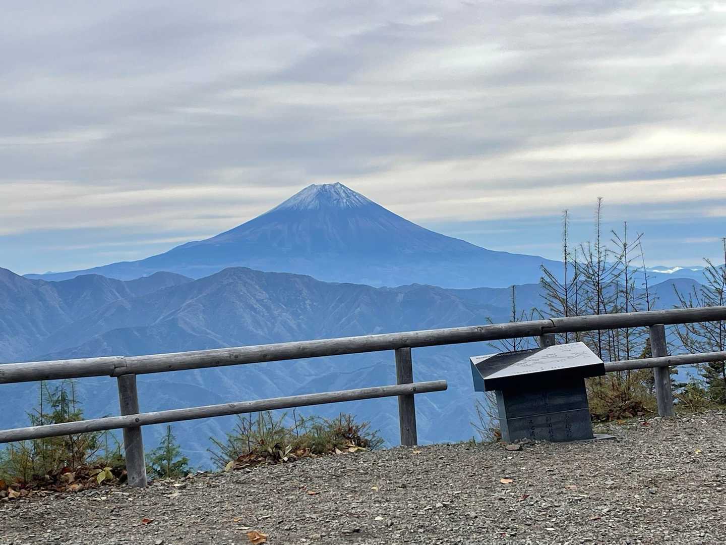 肝心坊-中適坊-晴雲坊-敬慎院-七面山-七面山最高地点-奥 往復コースの写真