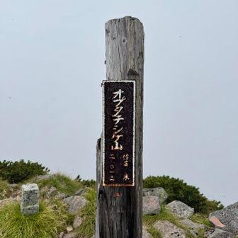 オプタテシケ山登頂！