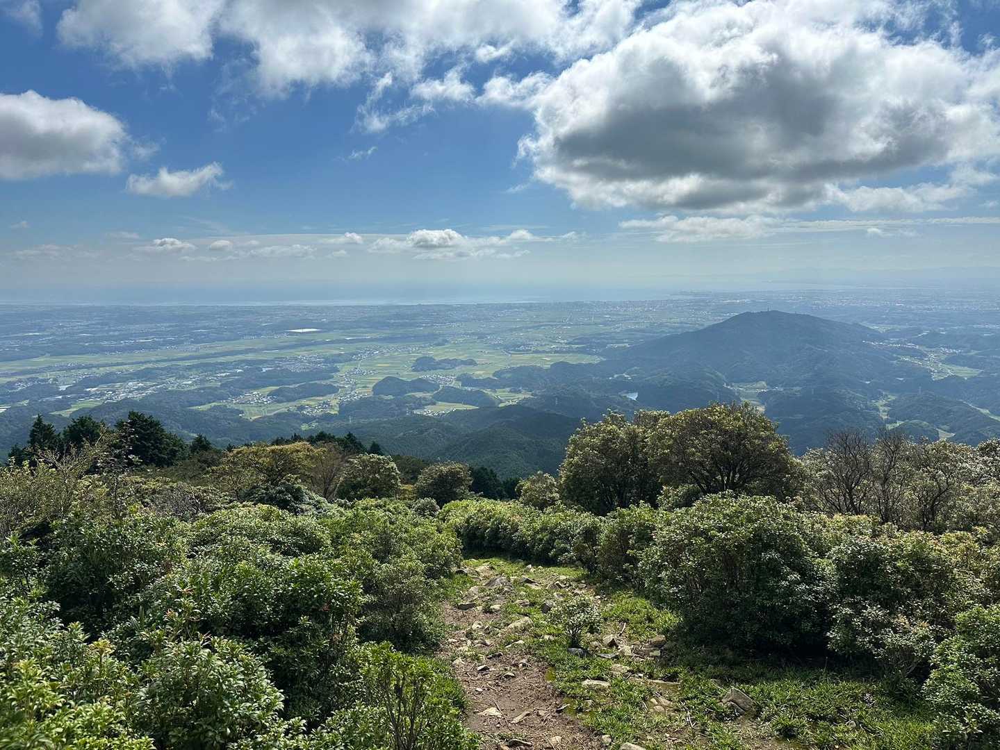 平尾登山口-経ヶ峰-経ヶ峰東峰 周回コースの写真