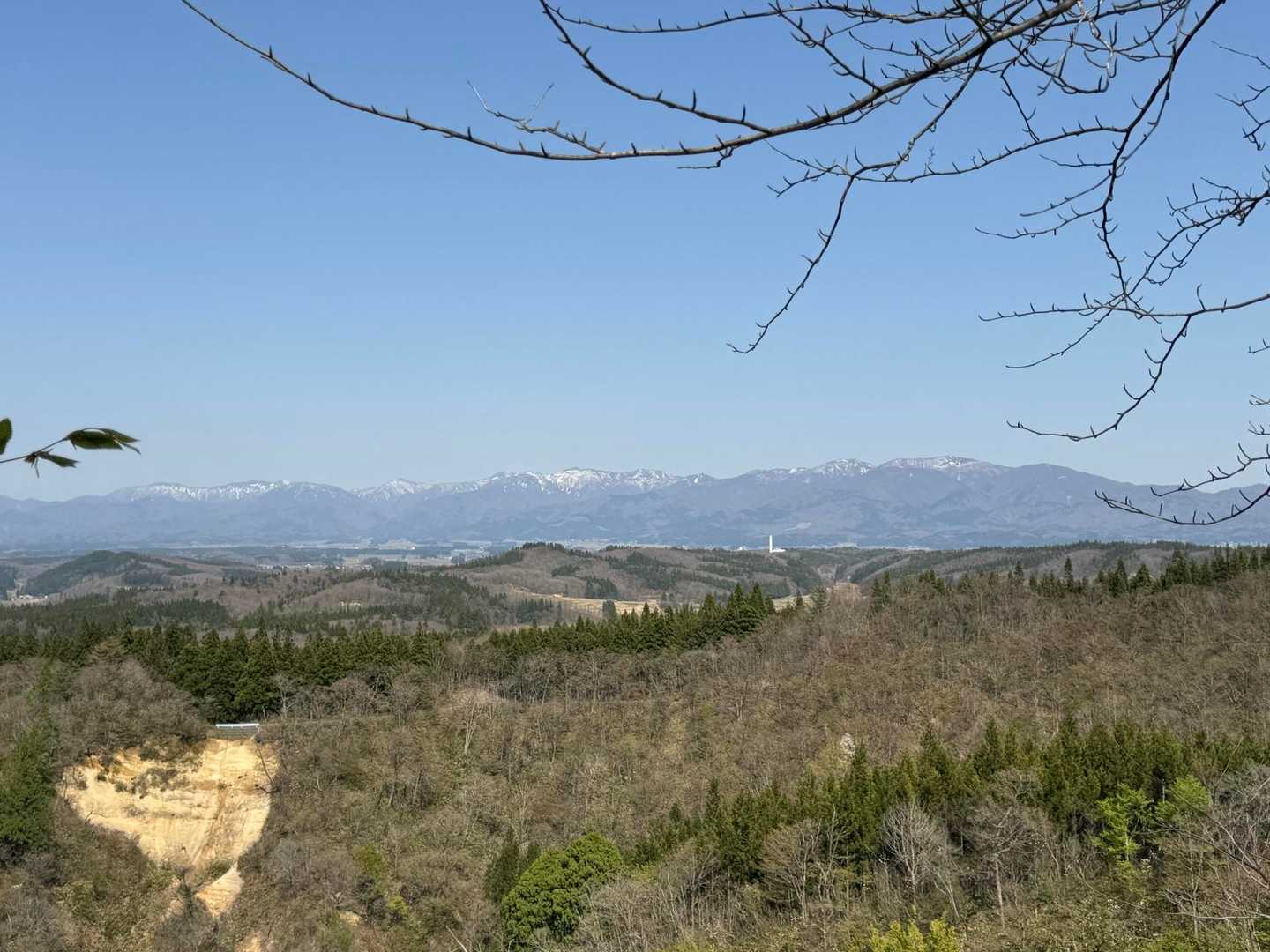 米太平山 往復コースの写真