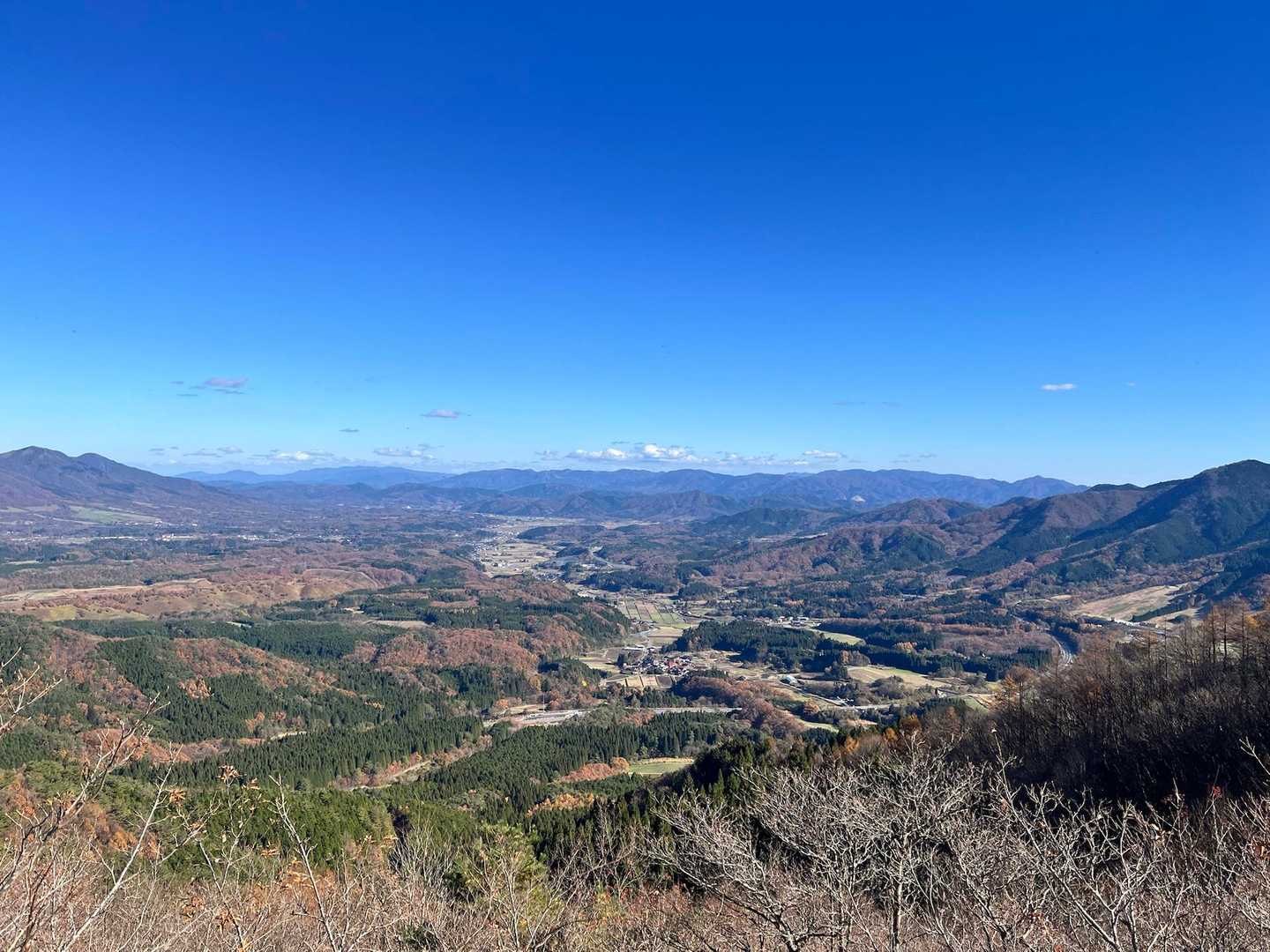 急登の先に現れた絶景。