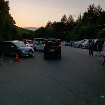三股第1に1:30到着。半分くらい。5時にはほぼ埋まっていました。