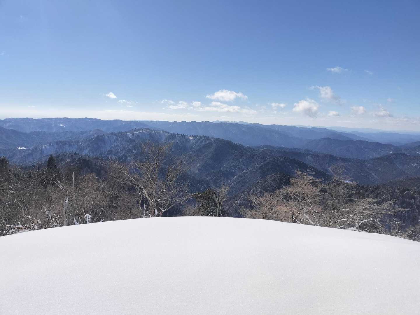 俵坂峠-峰床山 往復コースの写真