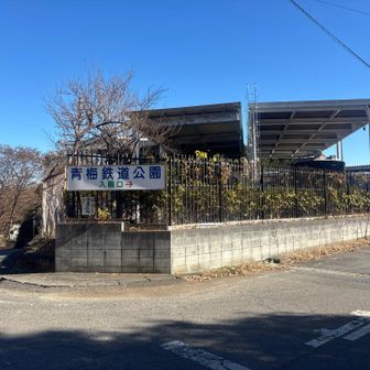 青梅鉄道公園まで下りて来ました🥹