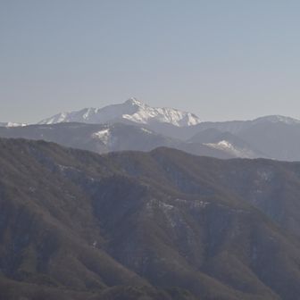 塩見岳アップ。