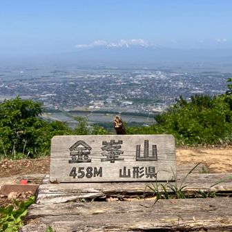 鳥海山と庄内平野