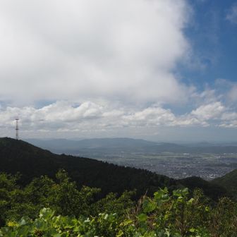 さっきまで居た権現方面⛰️