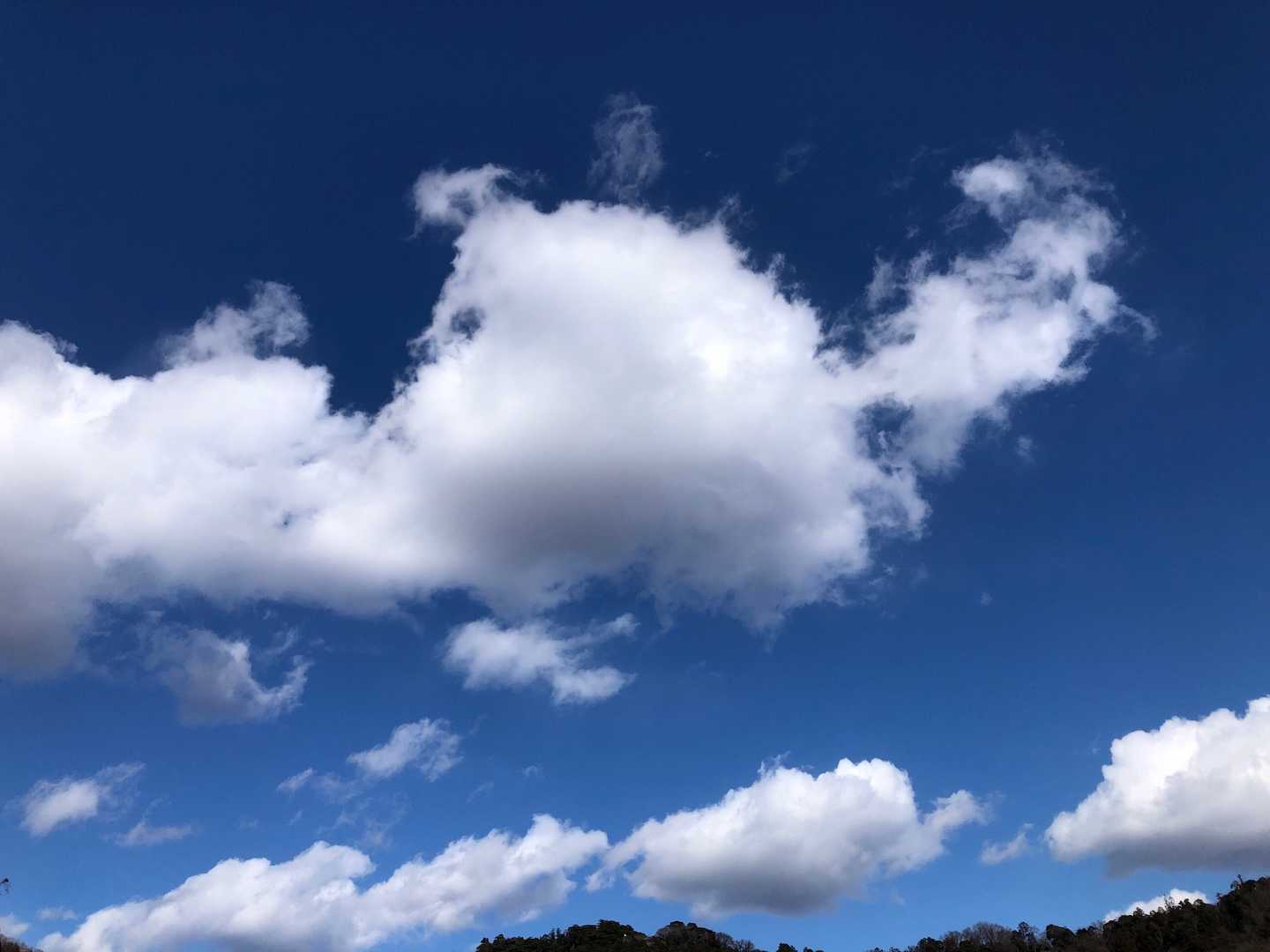 青空と雲