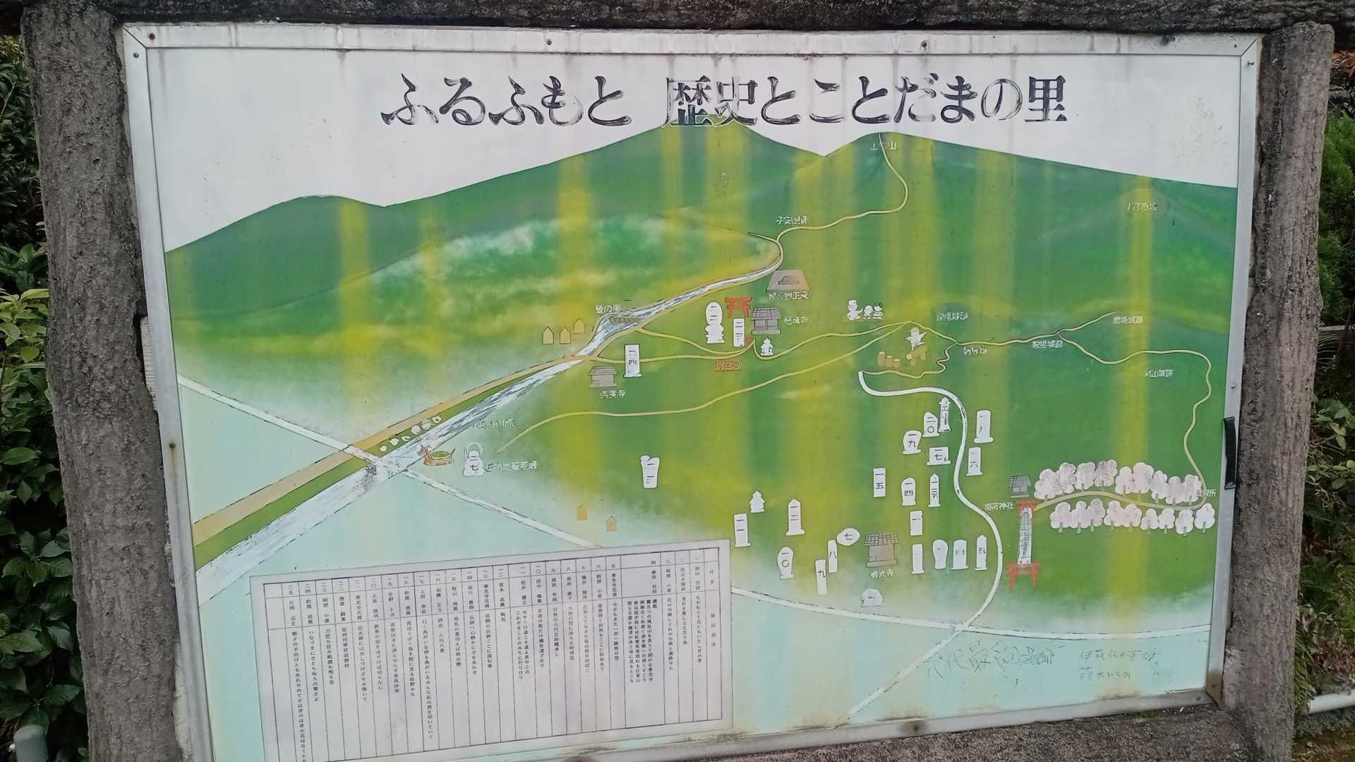 子安観音入口-子安観音-妙見上宮跡-八峰山-八丁山-古麓山 周回コースの写真