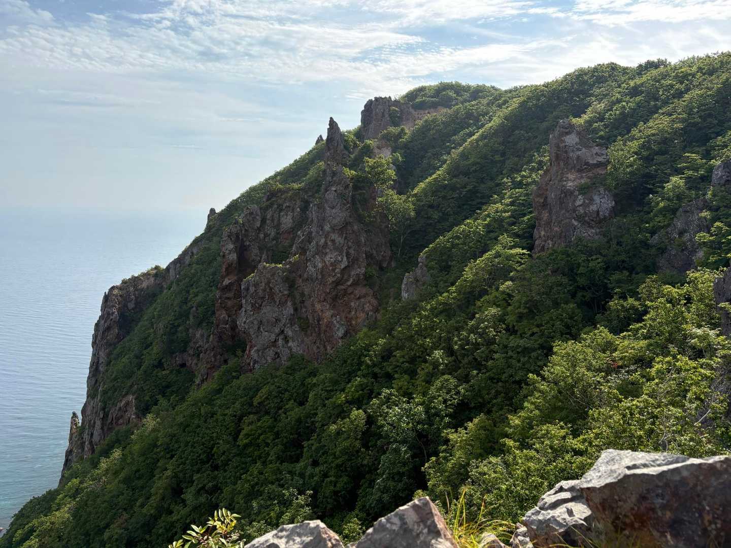 下赤岩山 往復コースの写真