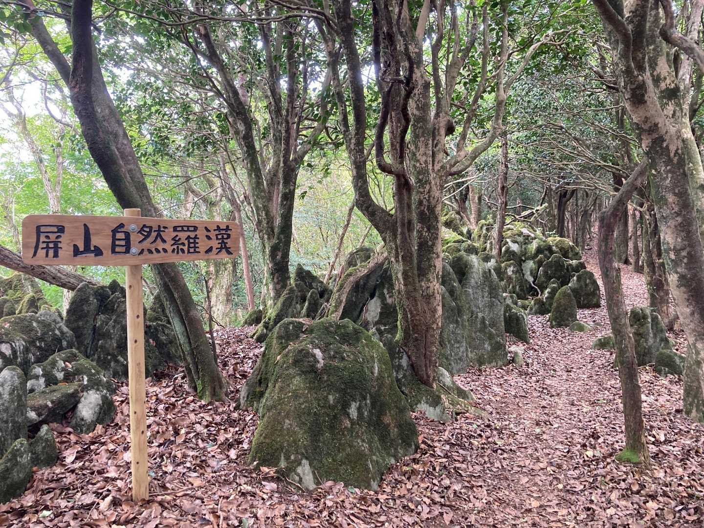 古処山-屏山 往復コースの写真