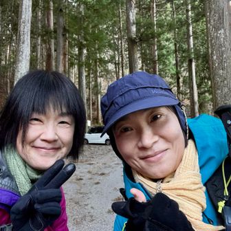 無事、合流🚗🚐スタートです✨
oimoちゃん、よろしくね😉

今日もoimoちゃんにいただいたお揃いのタオルです✨