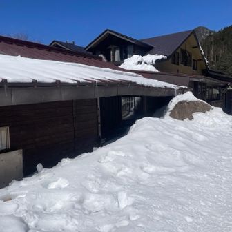 赤岳鉱泉山荘　2年前ステーキ頂きました