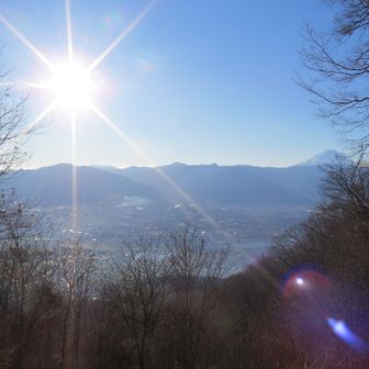 兜山展望台より