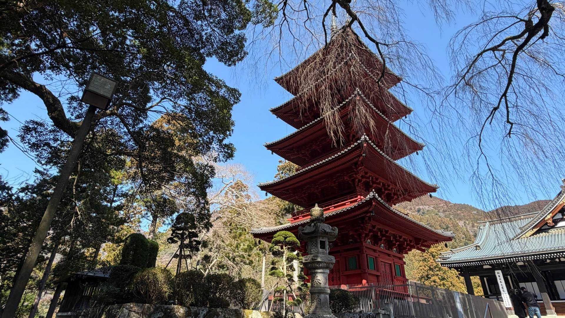身延山（ロープウェイ駐車場）　の写真